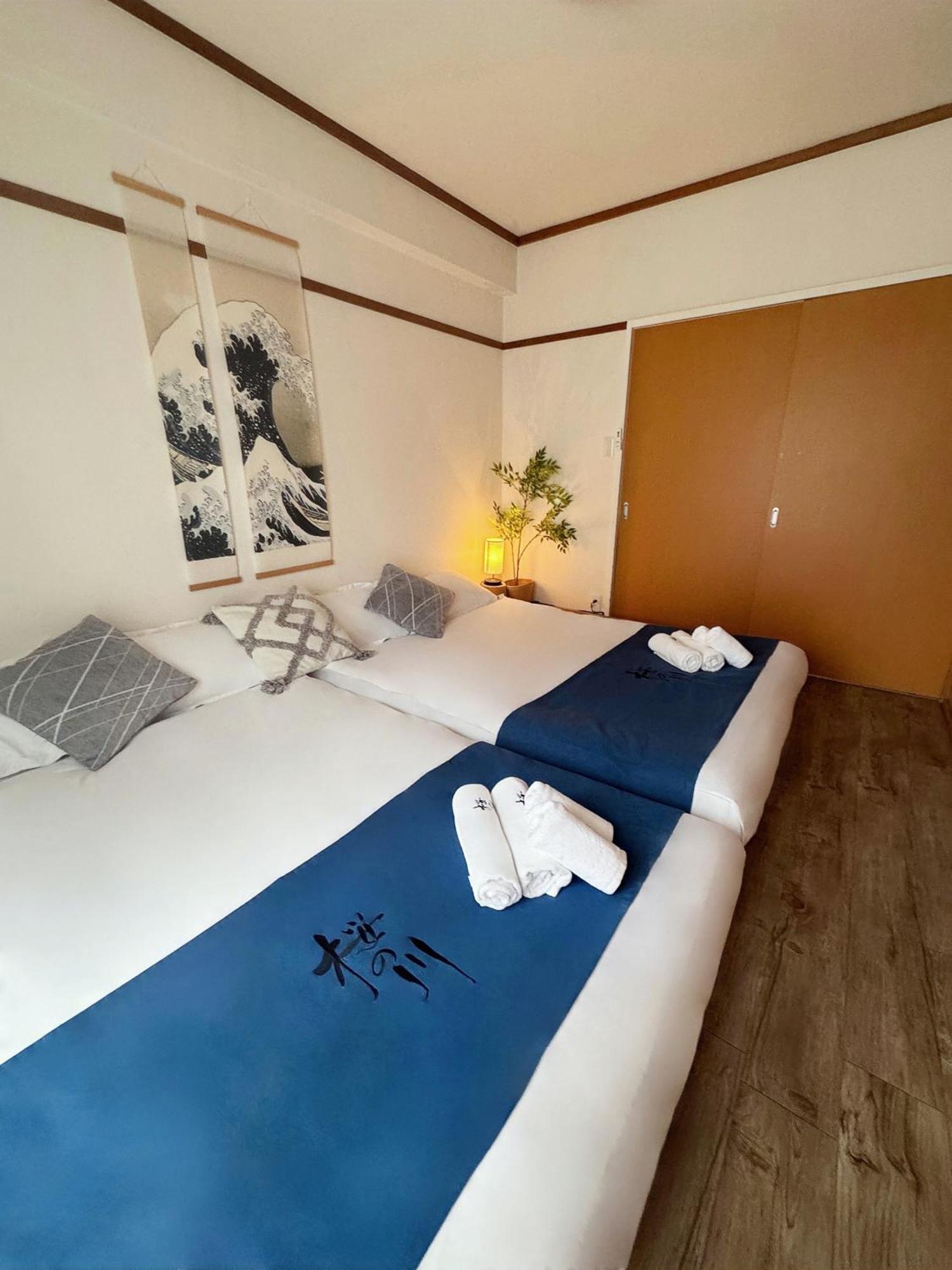 Rum i privatbostad 桜の川5 Asakusa 403 Skytree Bus 1 Min,free Wifi,cook,24 Convenience Tokyo prefektur